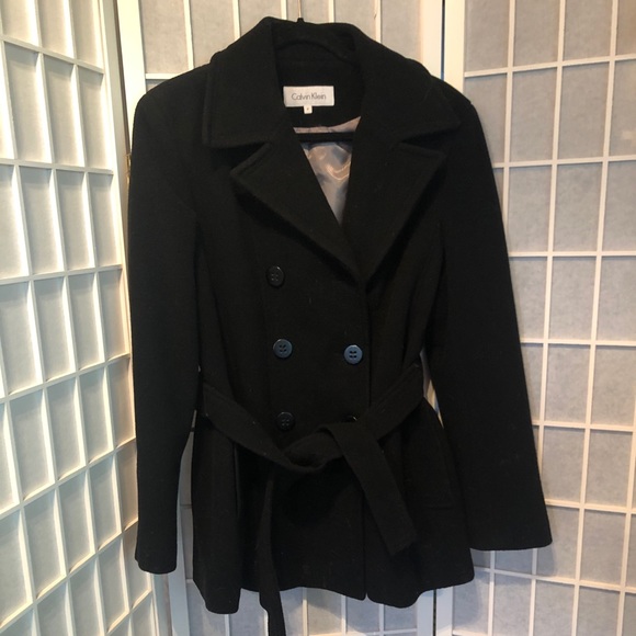 Calvin Klein Jackets & Blazers - Calvin Klein wool pea coat EUC